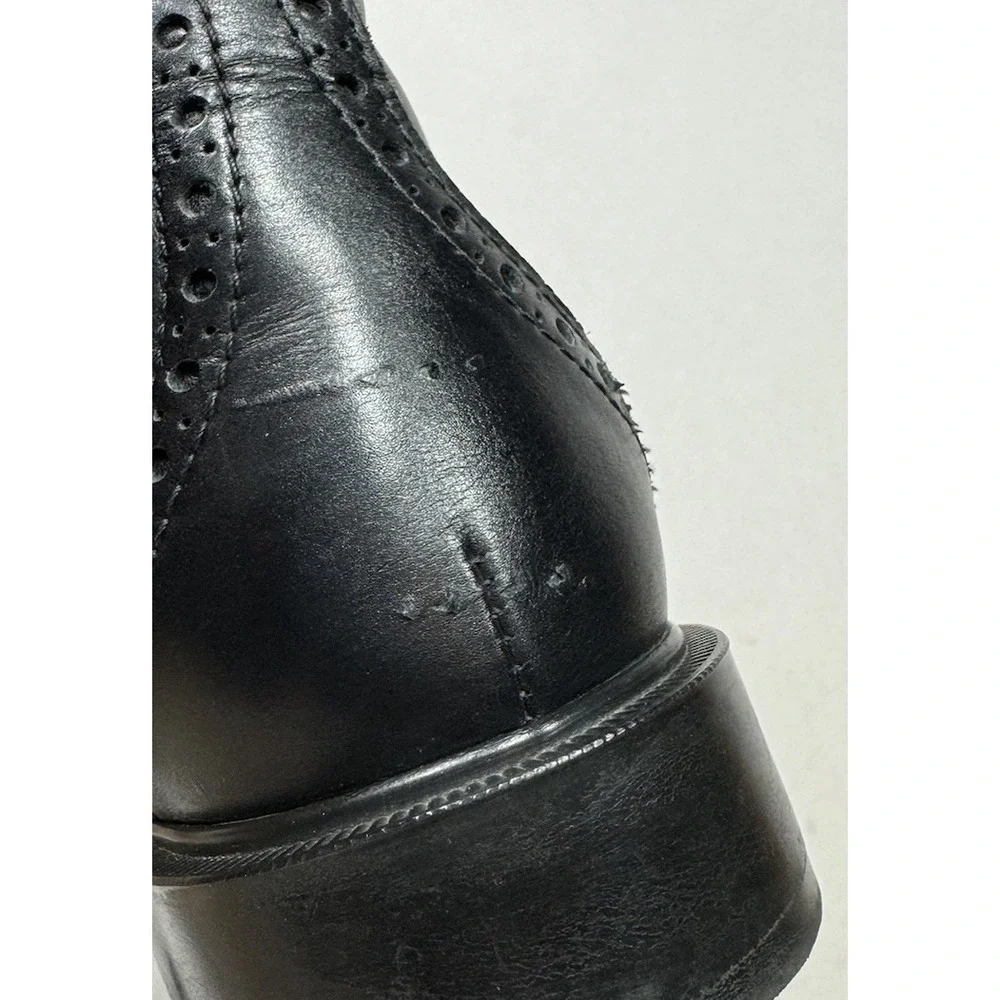 Tod's Chelsea Black Ankle Boots Women's Size 7 / 37 EU Shoes Leather